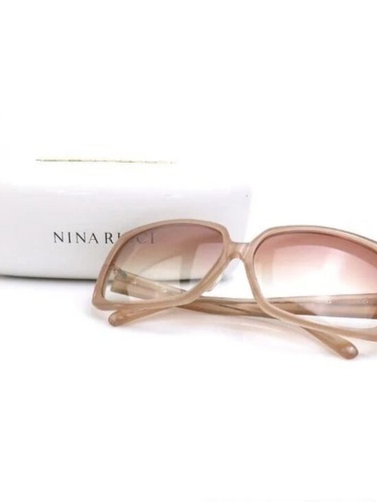 Auth NINA RICCI Sunglasses Pink Plastic - 56199a main image 10